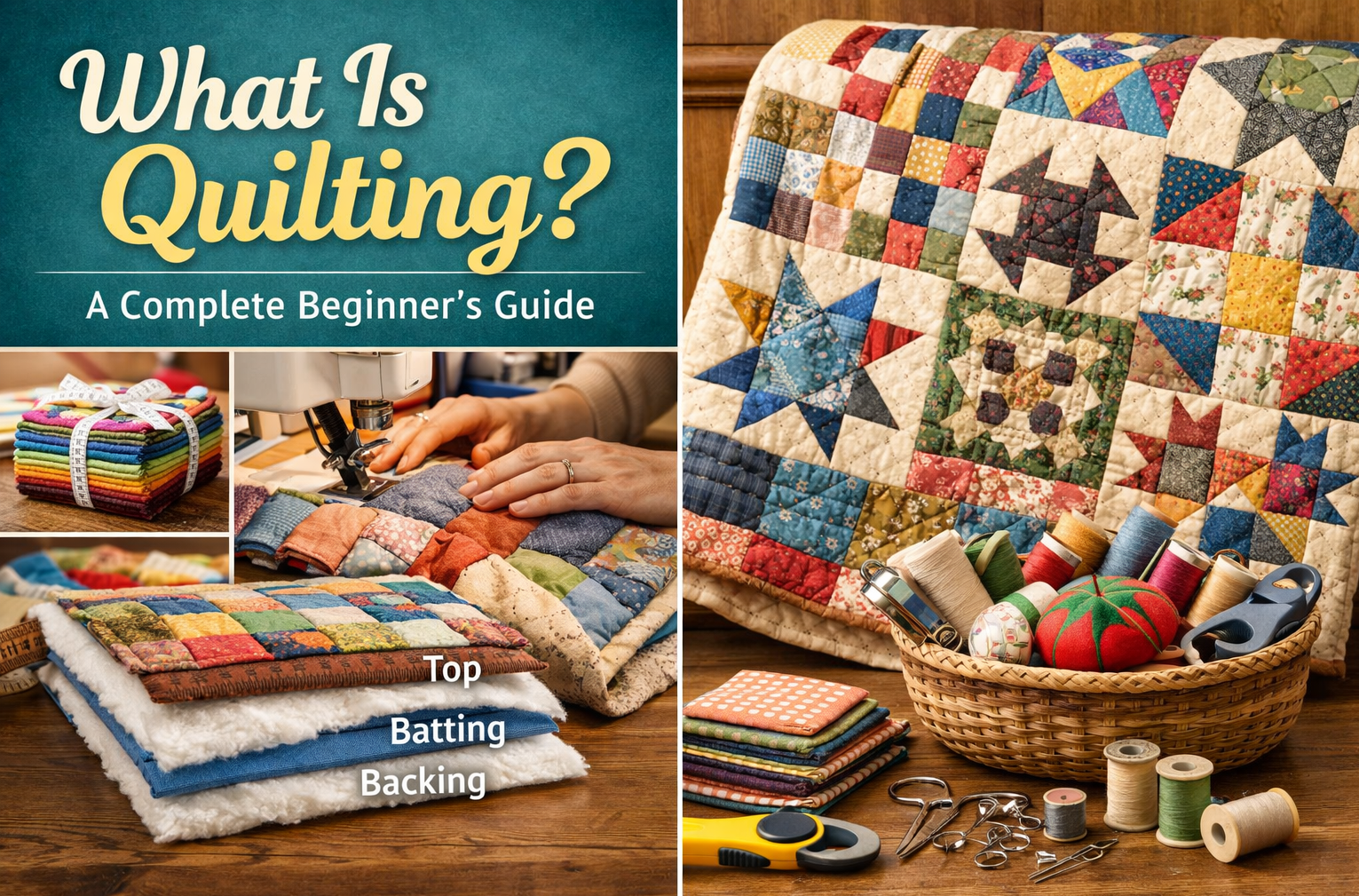 What Is Quilting A Complete Beginner’s Guide