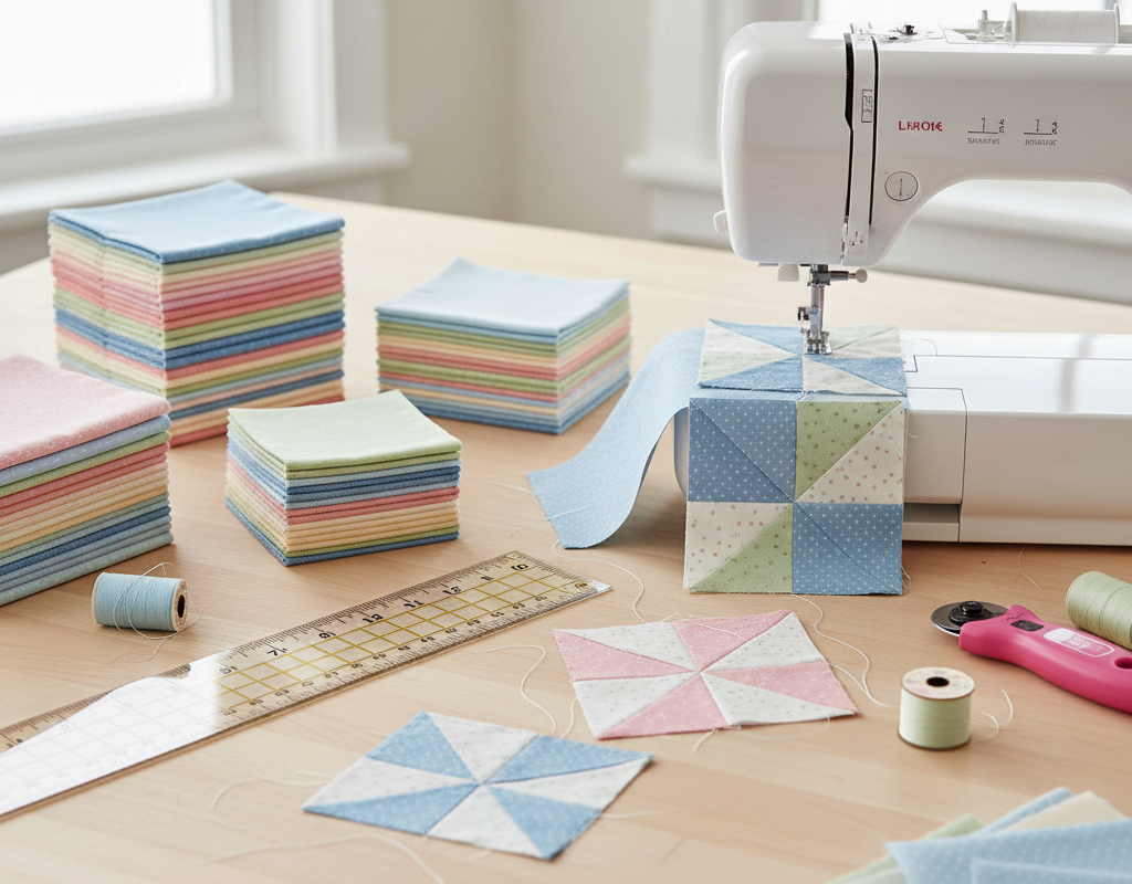 Beginner Quilt Projects Using Pre-Cut Fabric