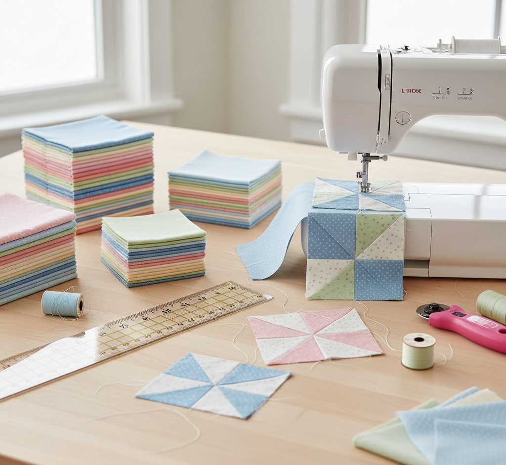 Beginner Quilt Projects Using Pre-Cut Fabric