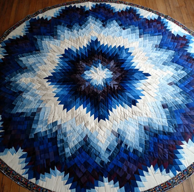 How to Make a Circular Log Cabin Quilt: Step-by-Step Guide