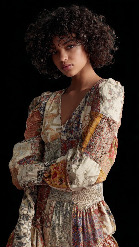 Zara Patchwork Dress