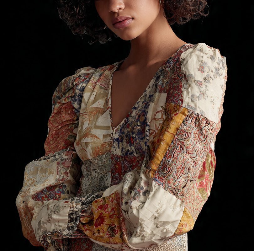 Zara Patchwork Dress